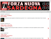 Tablet Screenshot of forzanuovasardegna.info